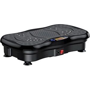 Black Vibration Platform Fitness Machine